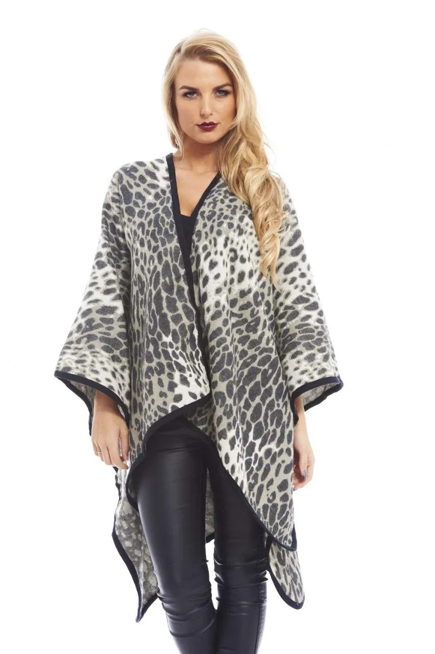 Animal Print Cape