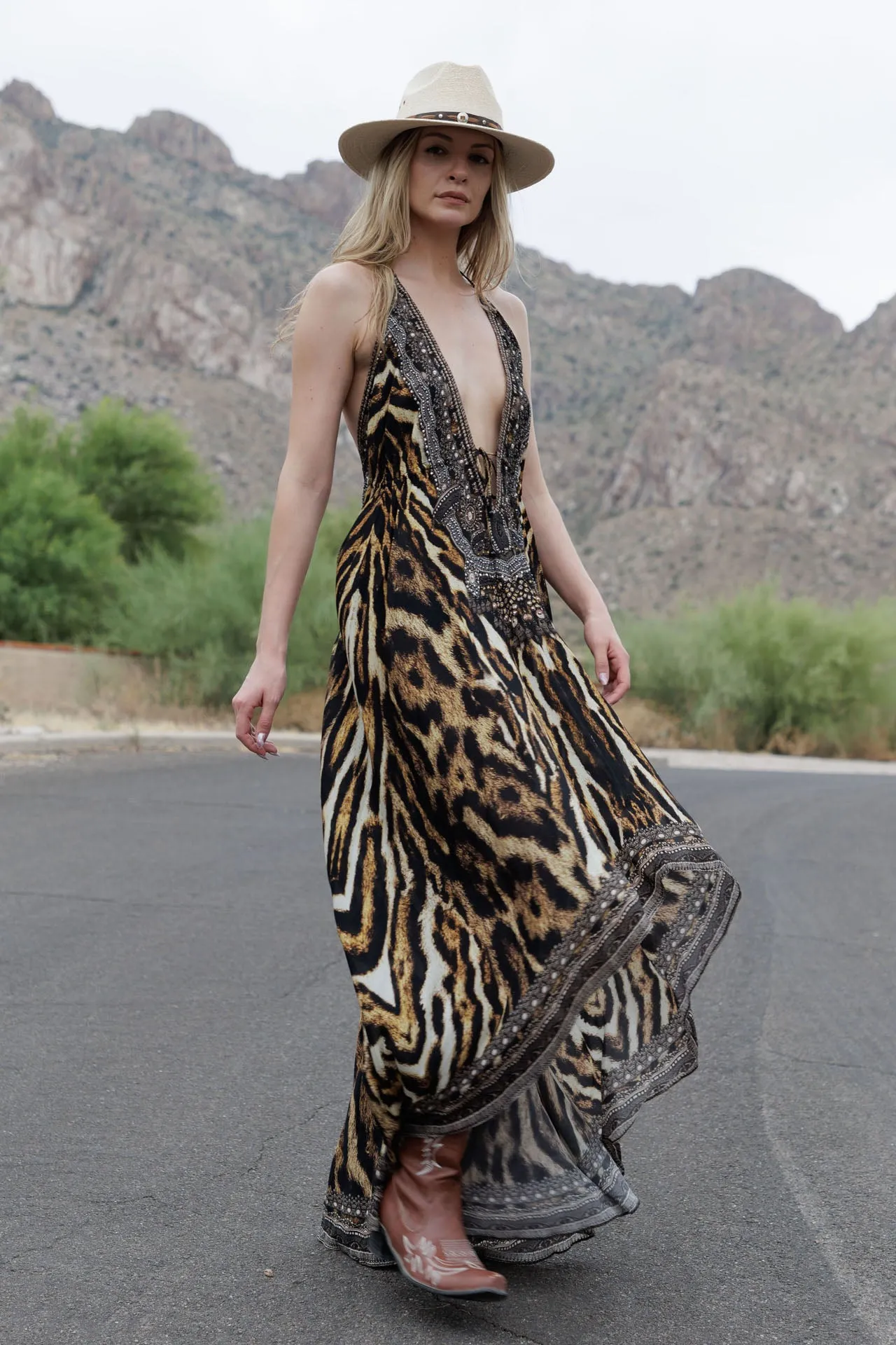 Animal Print Multiway Dress