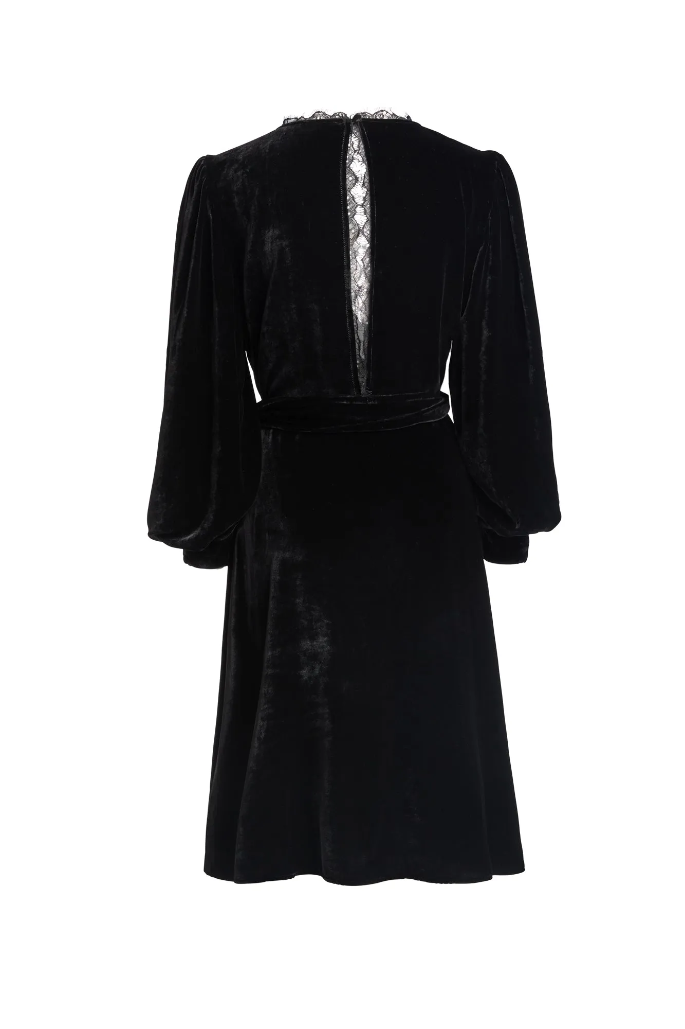 BON SYLVIA ROBE {BLACK}