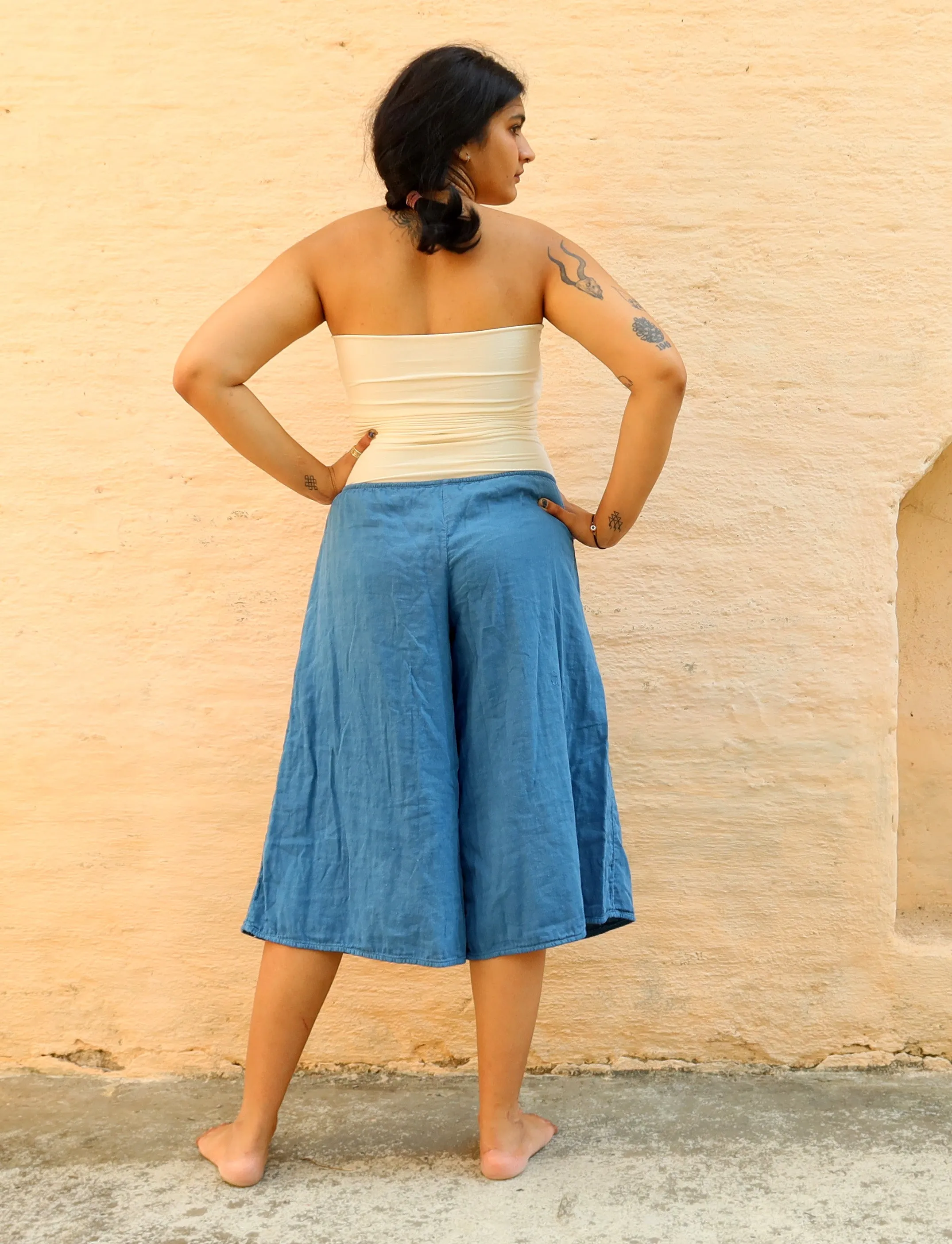 Everyday Low Rise Palazzo Gauchos