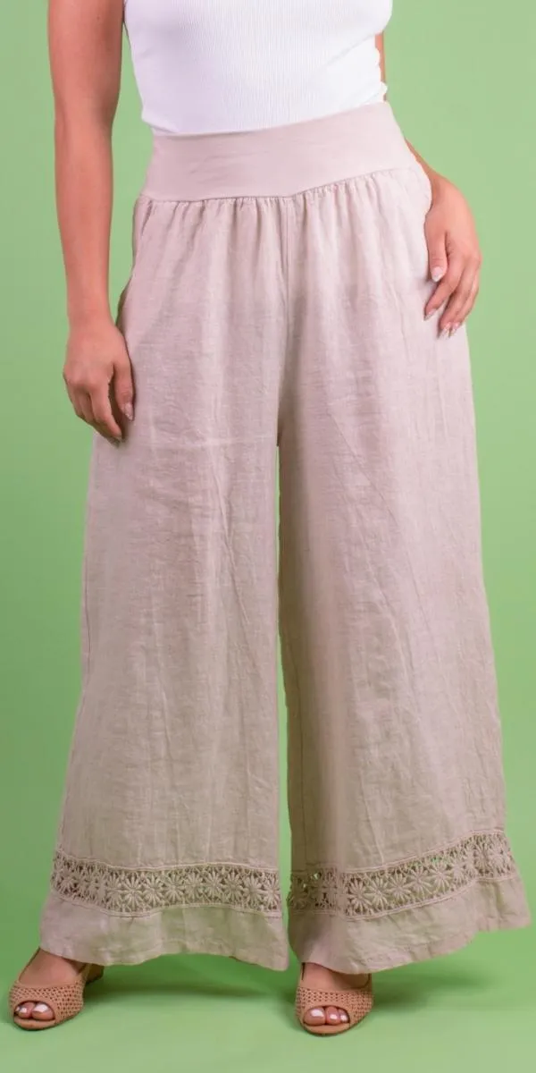 Fiorella Linen Pants