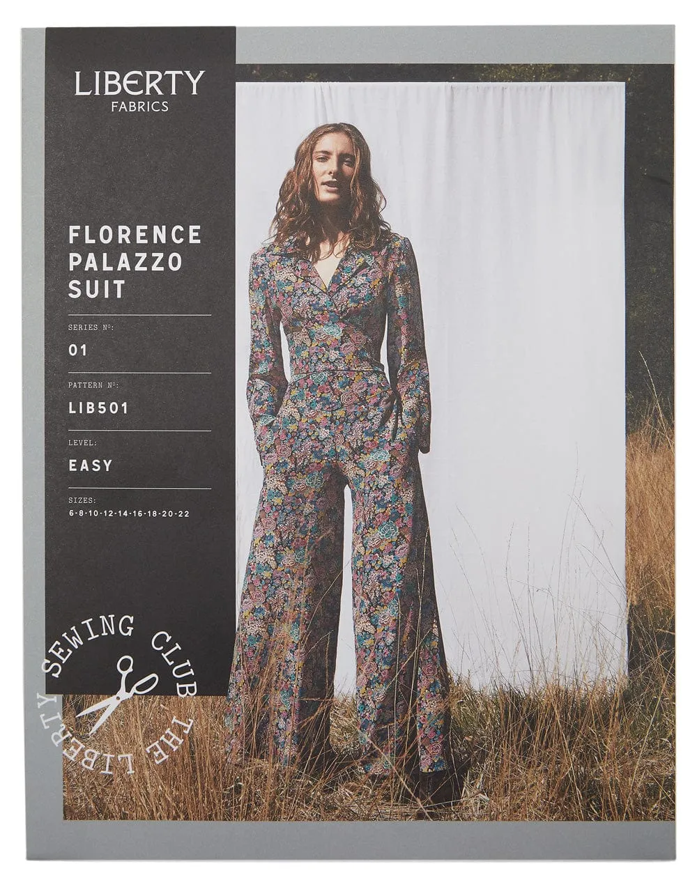 Florence Palazzo Suit Sewing Pattern, Liberty Fabrics