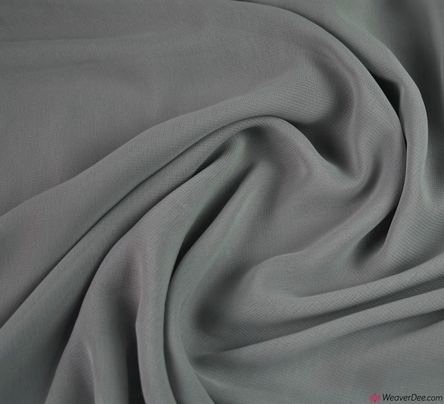 Georgette Fabric / Silver