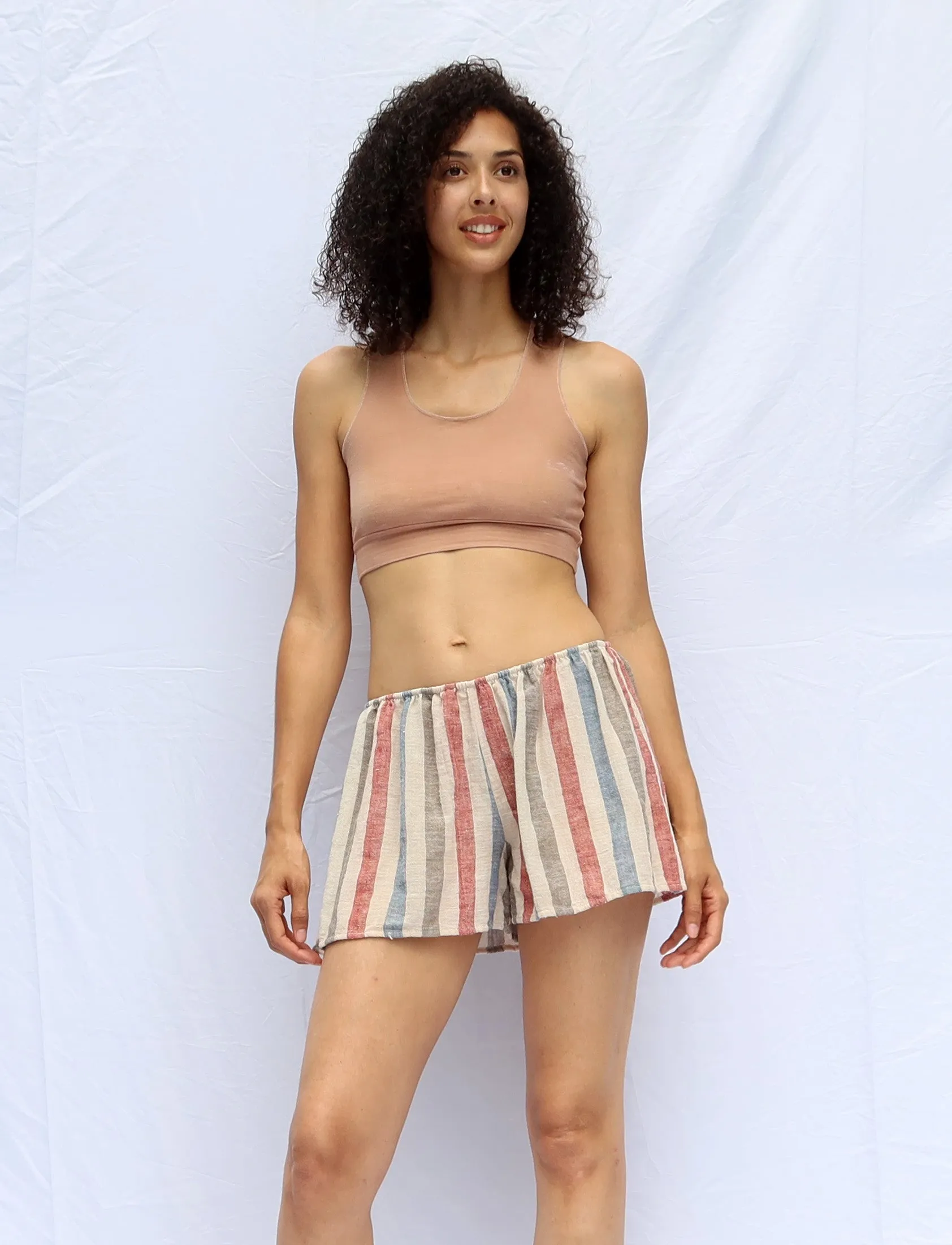 Handwoven - Everyday Low Rise Palazzo Shorty Shorts