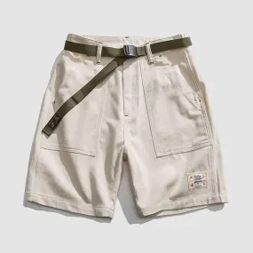 High-Waisted Cargo Shorts