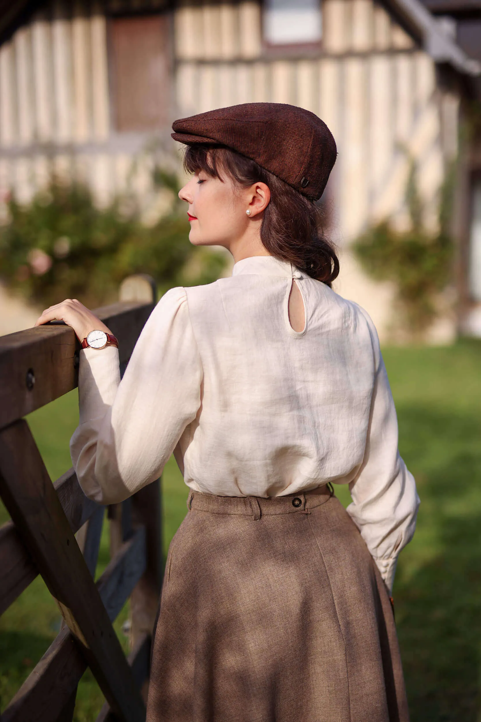 Mary Linen Blouse