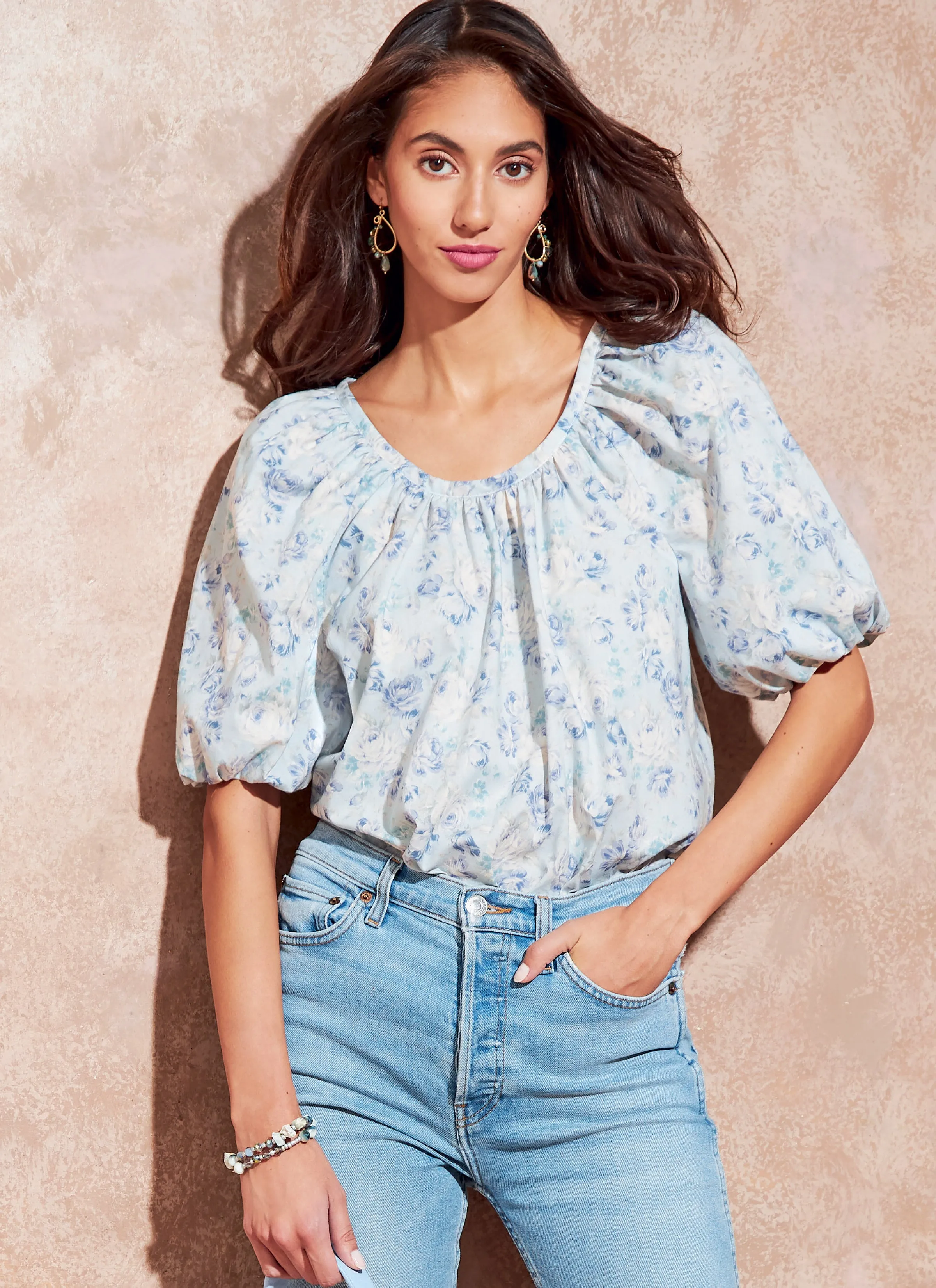 McCall's Sewing Pattern 8256 Misses' Tops