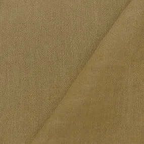 Natural Beige Washed Semi-Sheer Solid Linen Woven Fabric