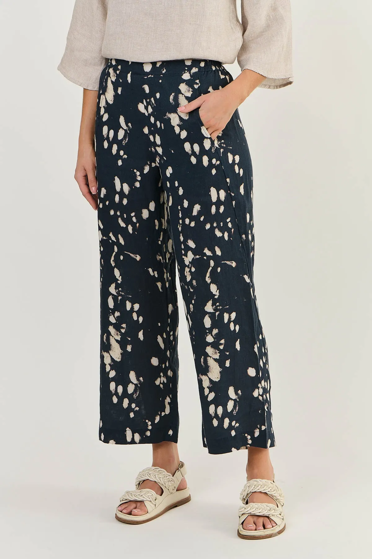 Naturals by O & J Wide Leg Pant - Universe (GA398)