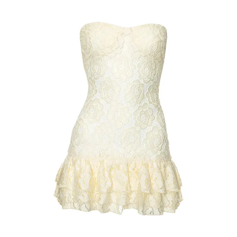 No Exception Lace Mini Dress