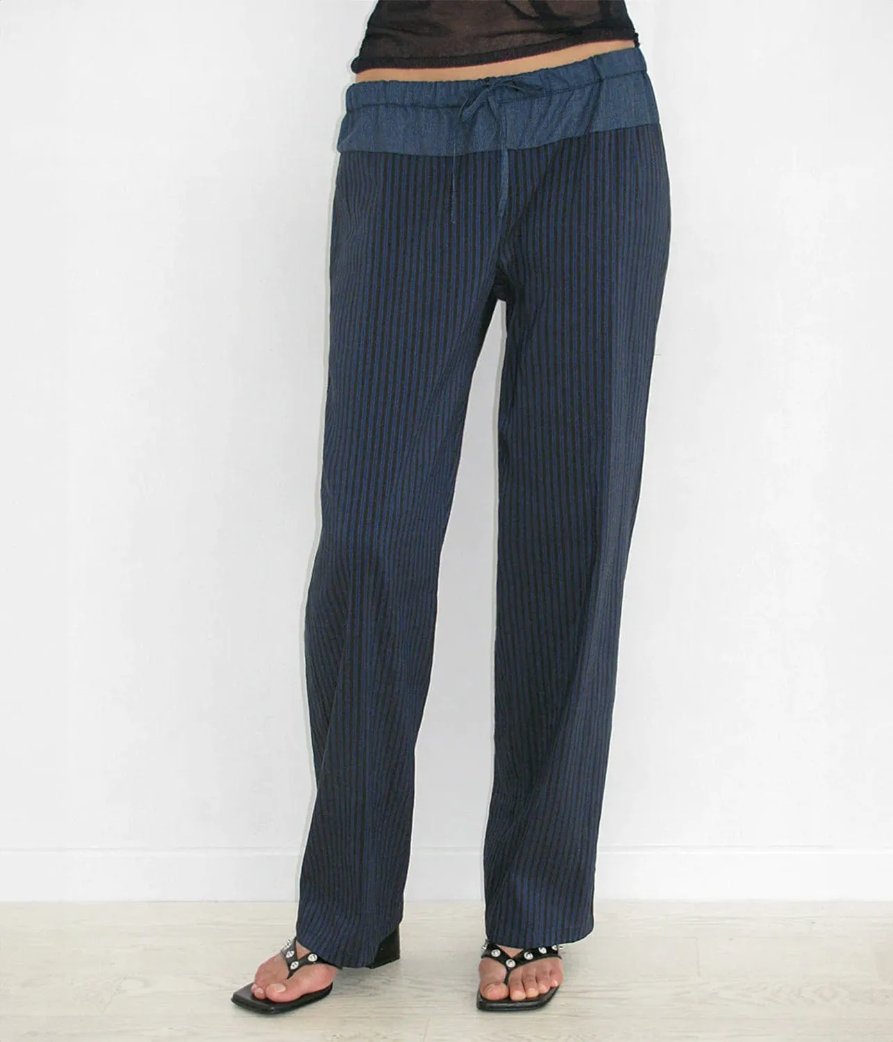 OLGA PANTS- NAVY