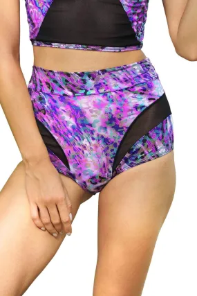 Ooh La La High Waisted Booty Shorts - Jungle Cat