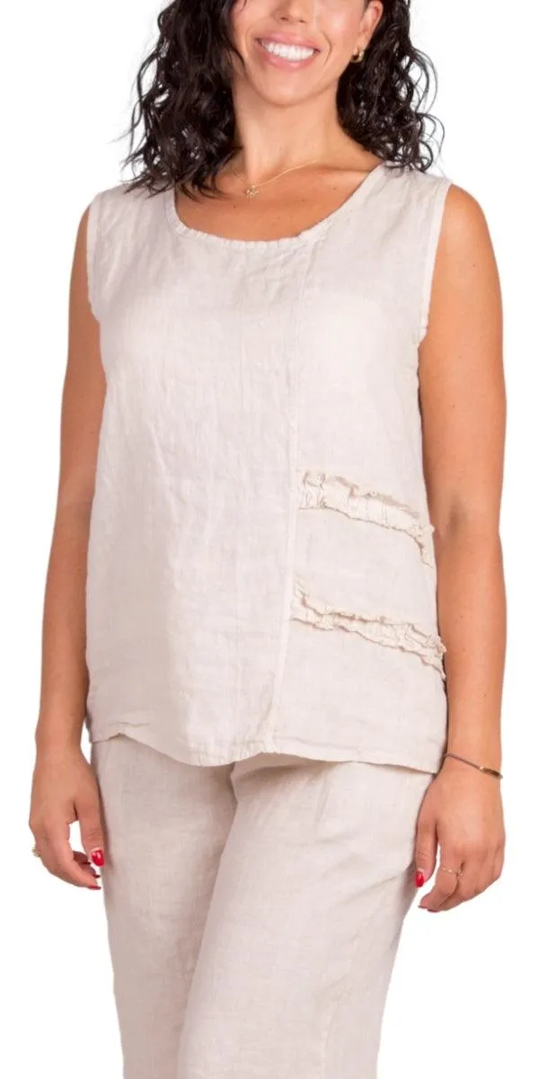 Palermo Linen Top