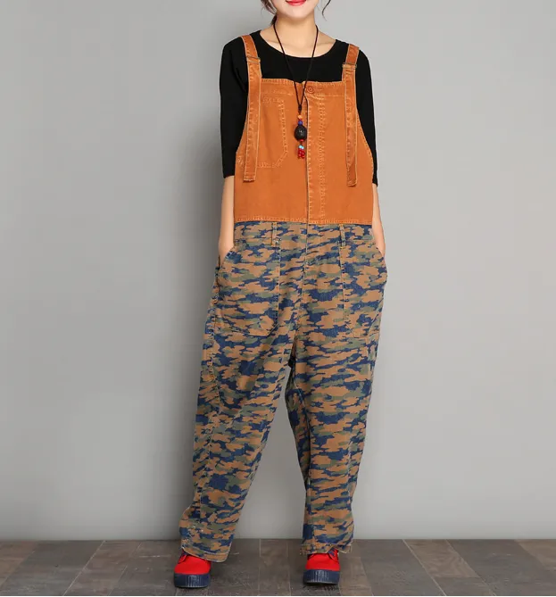 Patchwork Denim Casual Spring Denim Overall Women JumpsuitsQY 10