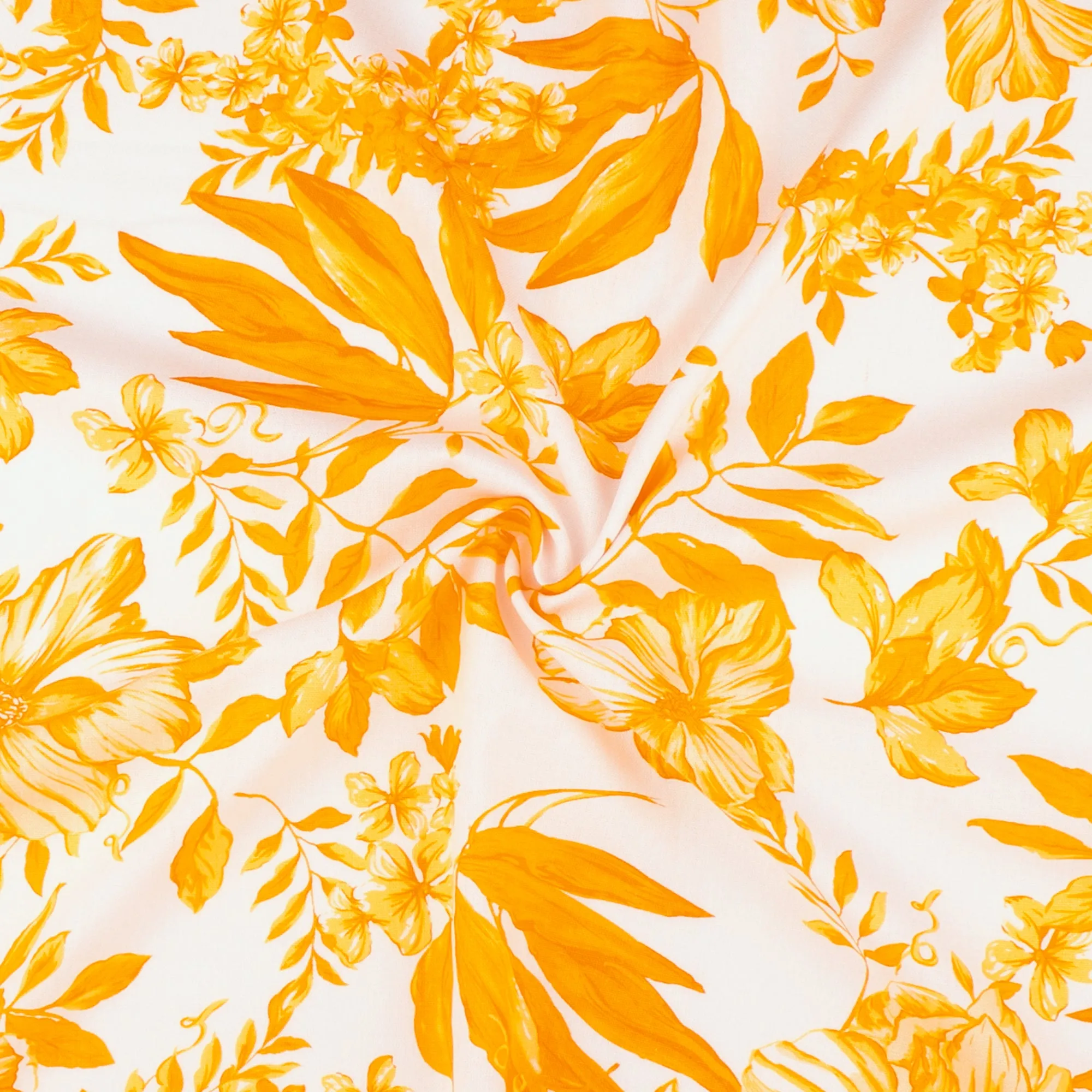 Printed Rayon & Linen - TOBAGO - 011 - Primrose