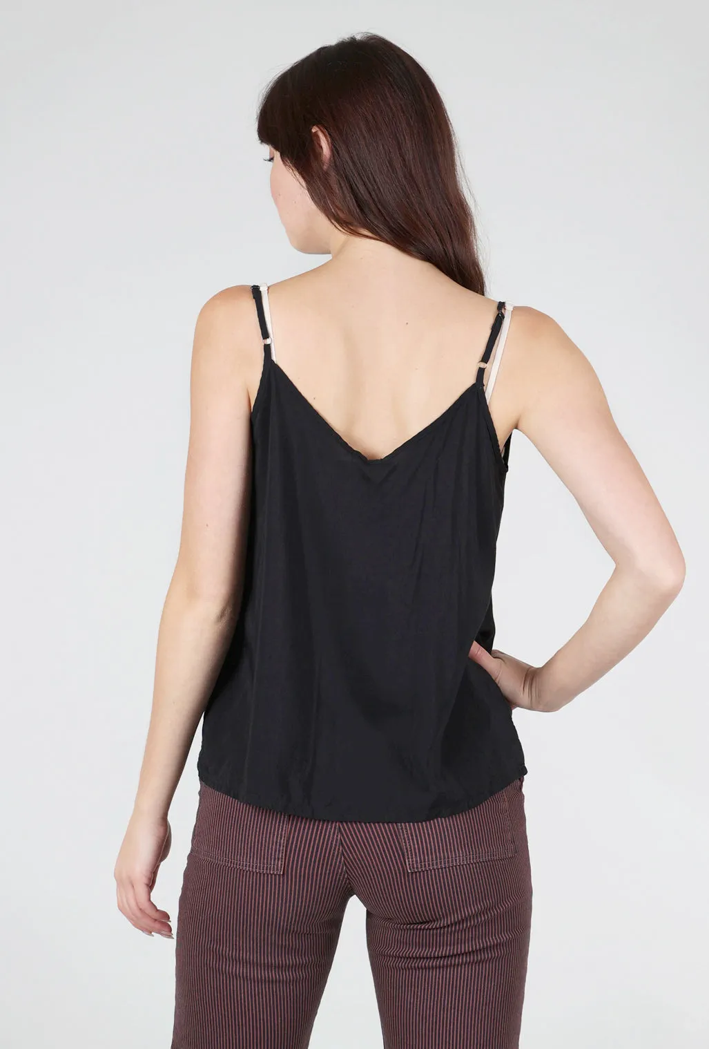 Silk Camisole, Black