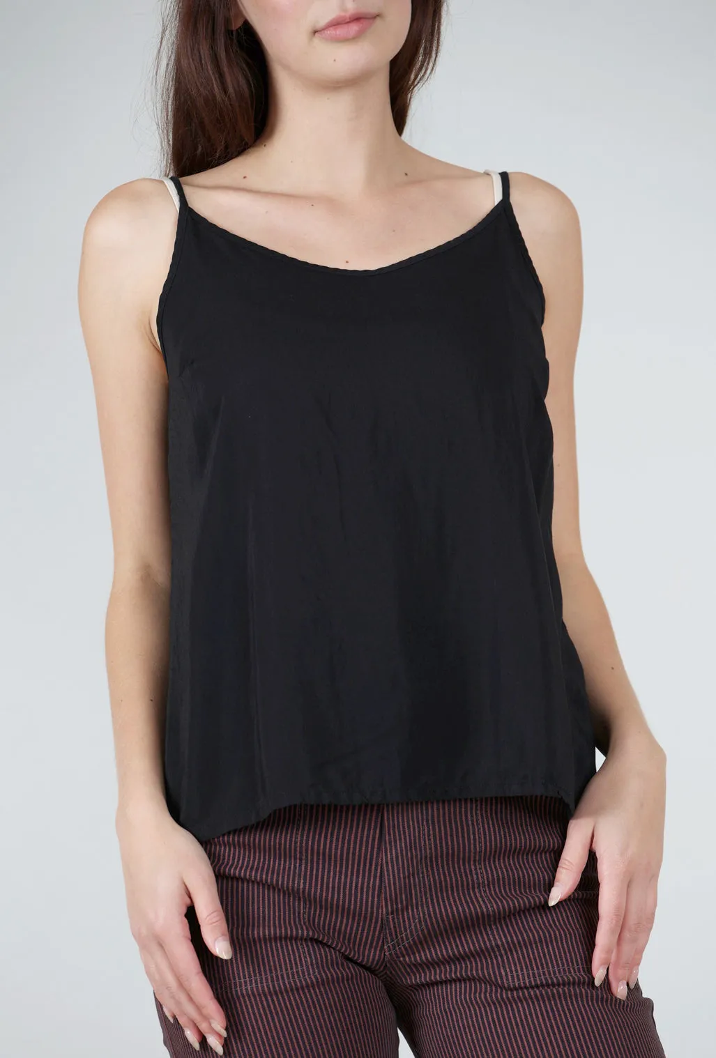 Silk Camisole, Black