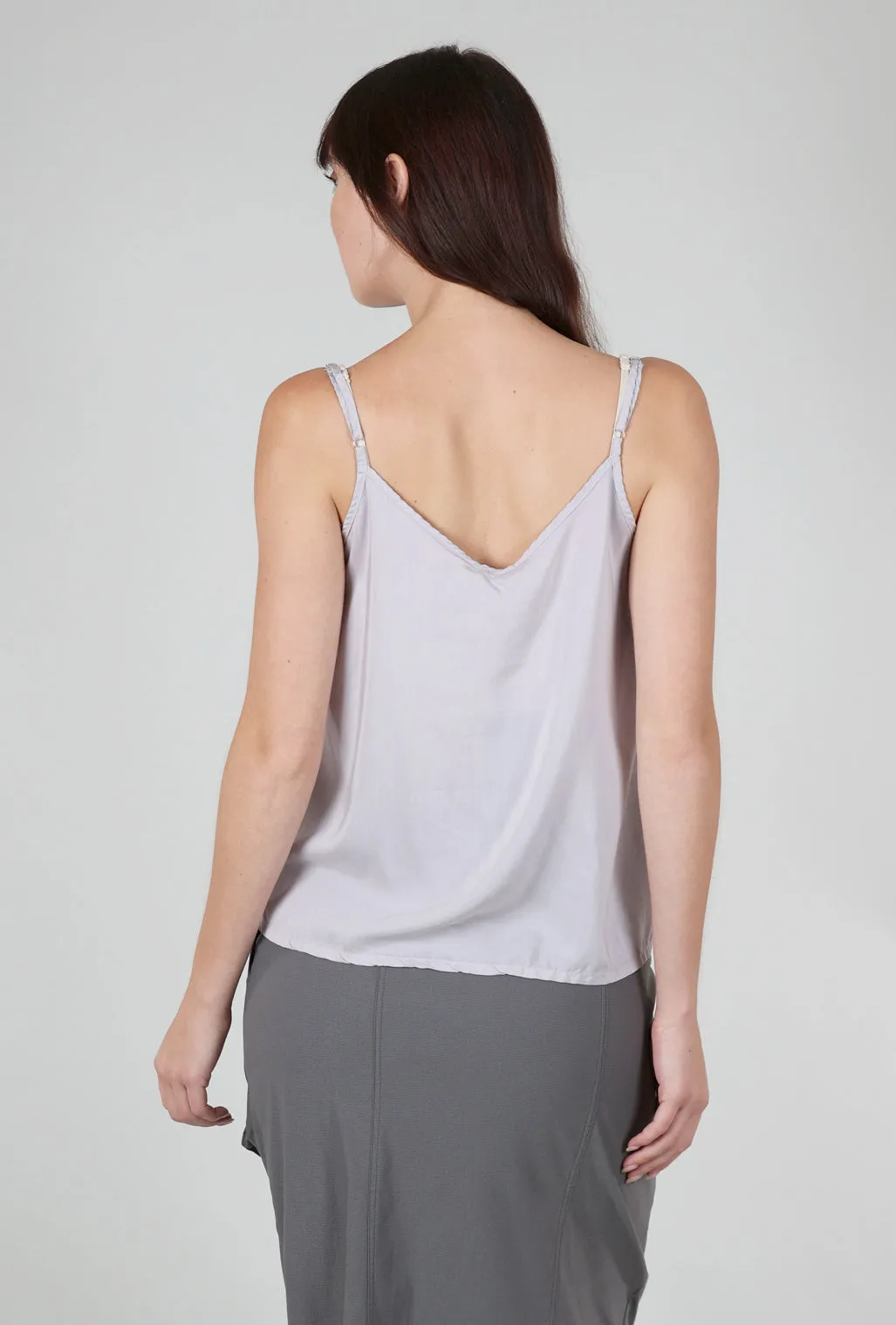 Silk Camisole, Silver