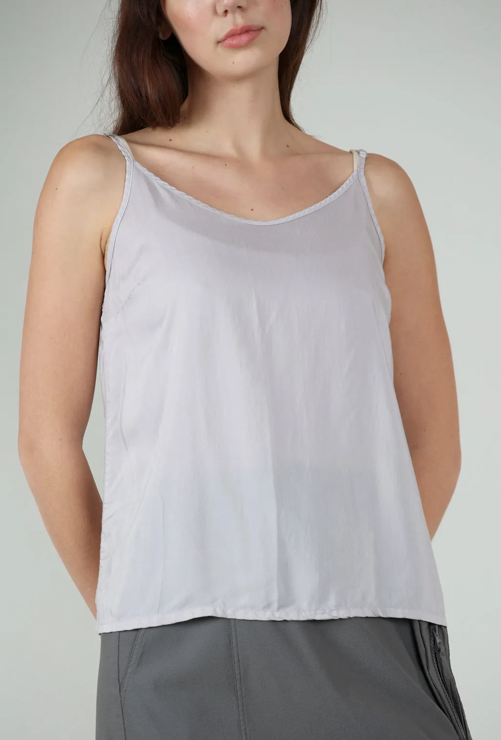 Silk Camisole, Silver