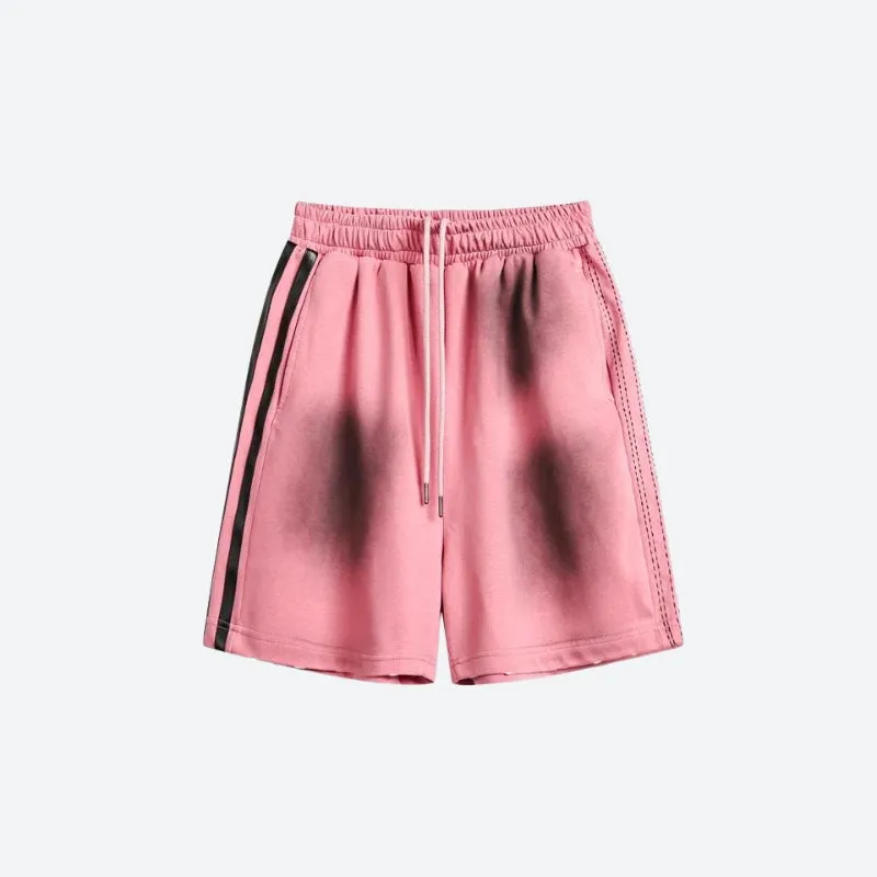 Spray-Effect Sport Shorts