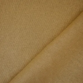 Tan Beige Solid Linen Woven Shirting Fabric