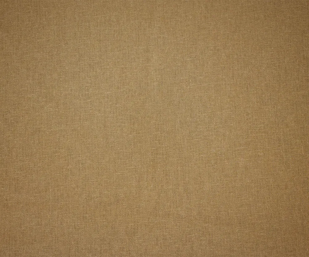 Tan Beige Solid Linen Woven Shirting Fabric