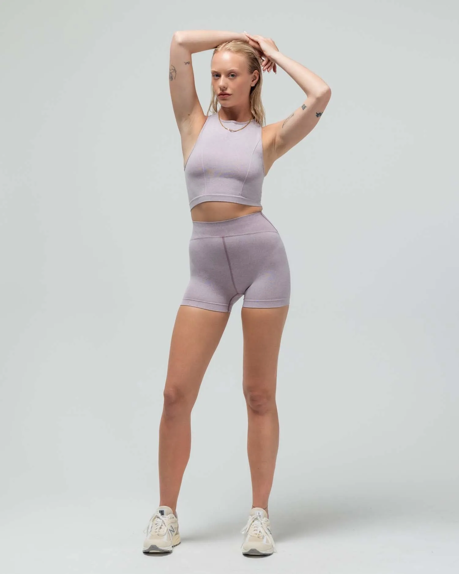 THE HEATHER HIGH-WAISTED SHORT