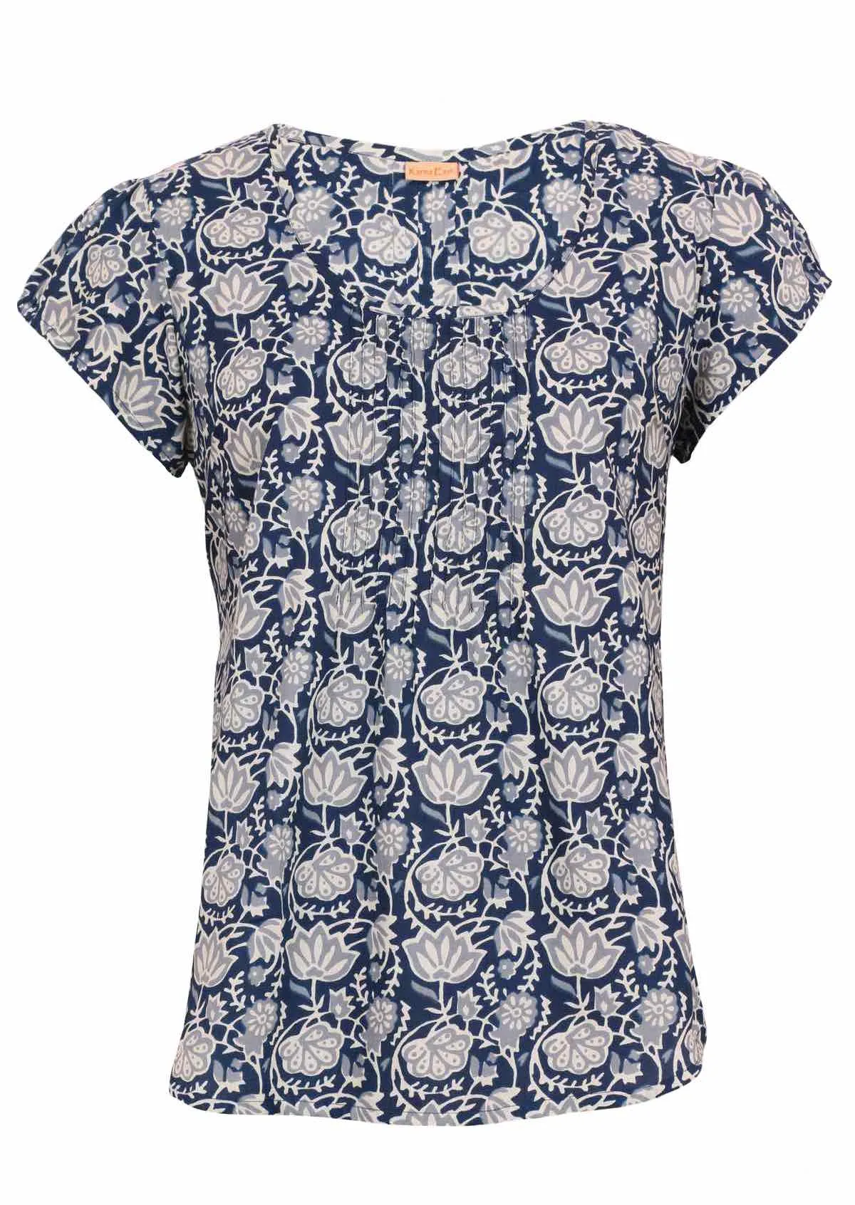 Tulsi Top Indigo