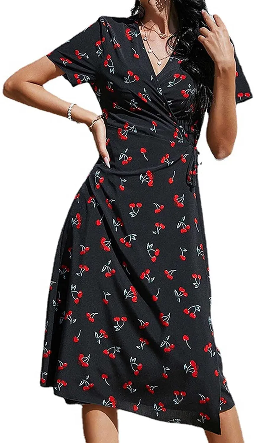 Women's Backless cotton dress